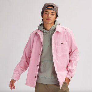 NWOT Stoic Corduroy Overshirt - Men's in Pink Size Medium